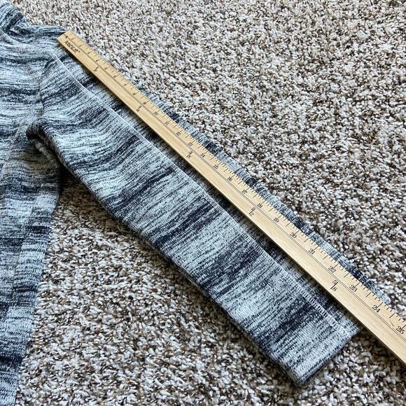 Aventura Sami Jacket Women's M Black Gray Ombre Fleece Lined Full Zip Sweater - Picture 8 of 8